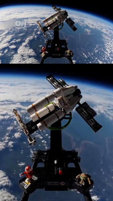 Perjalanan LEGO Project Hail Mary ke Stratosfer Cetak Rekor Dunia