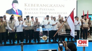 VIDEO: Momen Pelepasan Kloter Pertama Jemaah Haji Indonesia 2026