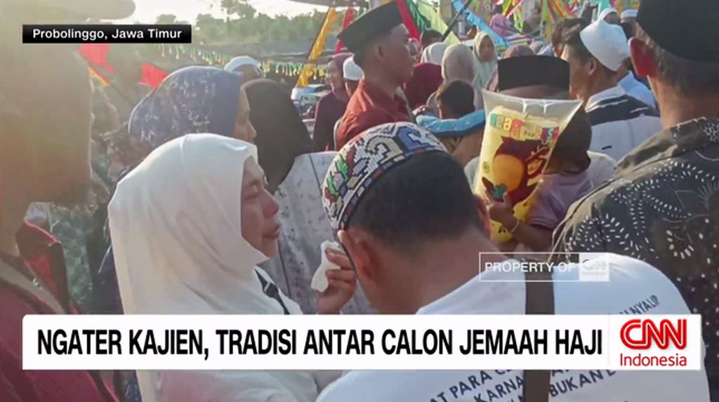 VIDEO: Tradisi Unik Melepas Calon Haji ke Tanah Suci