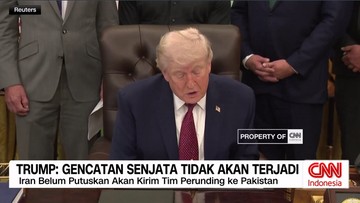 VIDEO: Trump Sebut Gencatan Senjata Tidak Akan Terjadi
