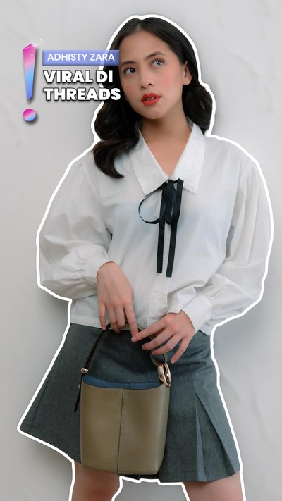 Video: Heboh Rumor Hamil di Luar Nikah, Adhisty Zara Tetap Santai Bekerja