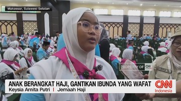VIDEO: Anak Berangkat Haji, Gantikan Ibunda yang Wafat