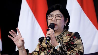 Deputi Gubernur Senior Bankk Indonesia (BI), Destry Damayanti