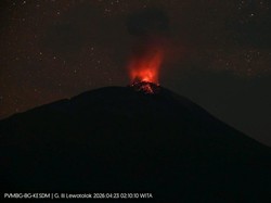 Dua Gunung di NTT Meletus Semalam, Warga Diimbau Waspada