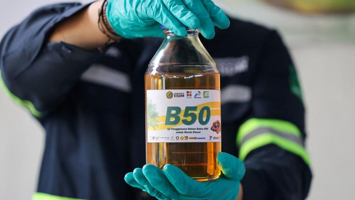 Hasil Uji BBM Baru RI B50: Kandungan Air di Bawah Batas, Siap Diberlakukan Juli 2026