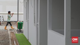 Ada Semangat dan Kehidupan Baru dari Balik Pintu Huntara
