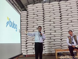 Amran Pamer Stok Beras 5 Juta Ton ke Pengamat di Gudang Bulog