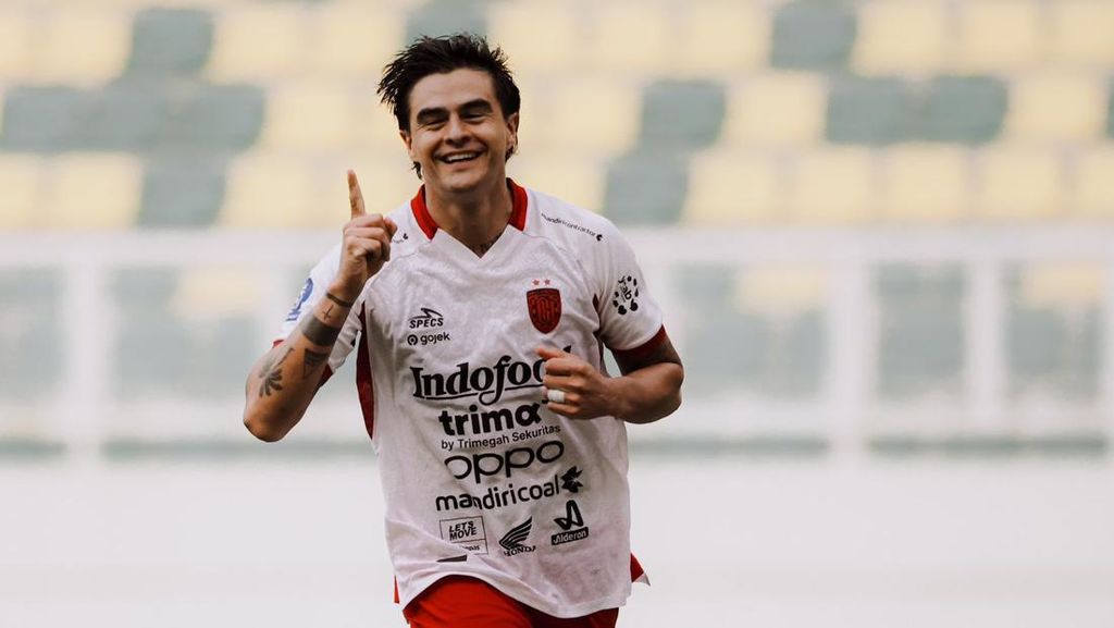 Hasil Super League: Penalti Campos Antar Bali United Tekuk Persita