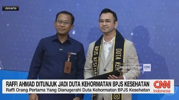 VIDEO: Raffi Ahmad Ditunjuk Jadi Duta Kehormatan BPJS Kesehatan