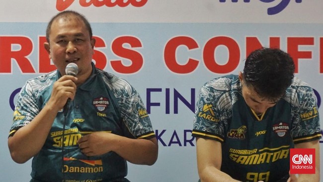 Manajer Surabaya Samator, Hadi Sampurno, mengaku timnya kalah mental setelah takluk dari Jakarta Garuda Jaya.