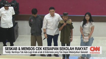 VIDEO: Seskab dan Mensos Cek Kesiapan Sekolah Rakyat