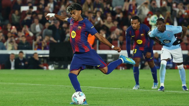 Barcelona meraih kemenangan tipis 1-0 atas Celta Vigo dalam pertandingan pekan ke-32 Liga Spanyol di Stadion Camp Nou, Kamis (23/4) dini hari WIB.