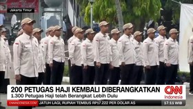 VIDEO: 200 Petugas Haji Kembali Diberangkatkan