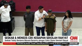 VIDEO: Seskab dan Mensos Tinjau Kesiapan Program Sekolah Rakyat
