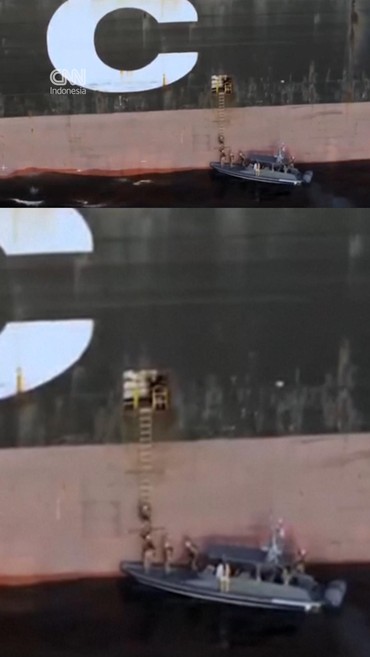 Detik-detik Iran Sita 2 Kapal di Selat Hormuz