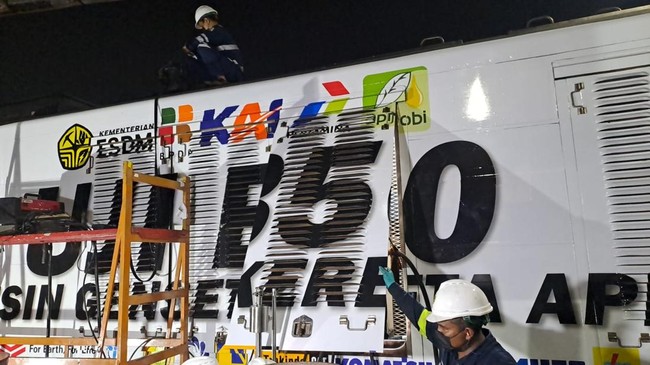 BBM Baru RI B50 Diuji Coba di Lokomotif Kereta, Begini Hasilnya