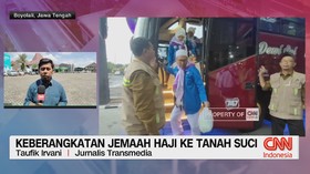 VIDEO: Update Keberangkatan Jemaah Haji dari Embarkasi Solo
