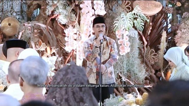 Jadi Saksi Nikah, Adhyaksa Dault Eks Menpora Paman Syifa Hadju Beri Pesan Untuk El Rumi
