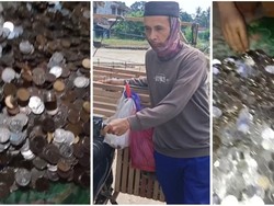 Cerita Tukang Sayur Keliling di Lampung Naik Haji dari Uang Receh