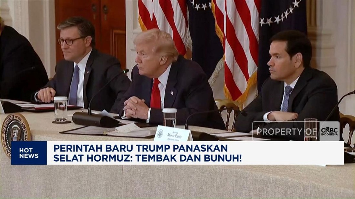 Video: Trump: Panaskan Selat Hormuz Hingga 2 Kereta "Adu Banteng"
