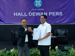 Dewan Pers Serahkan Dokumen Masukan ke Pemerintah untuk RUU Hak Cipta