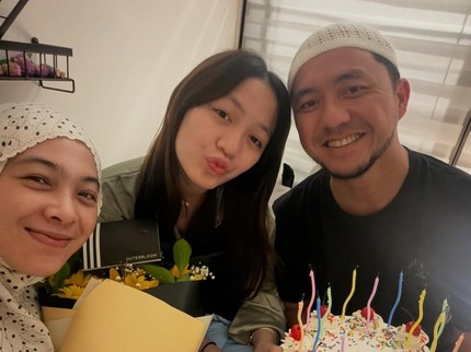Cantiknya Embun, Putri Omesh dan Dian Ayu yang Baru Ultah ke-13