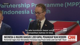 VIDEO: Indonesia & Inggris Bangun 1.000 Kapal Penangkap Ikan Modern