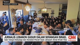 VIDEO: Jurnalis Lebanon Gugur Dalam Serangan Israel