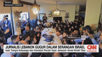 VIDEO: Jurnalis Lebanon Gugur Dalam Serangan Israel