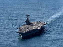 Kapal Induk Ketiga AS Tiba di Kawasan Timur Tengah