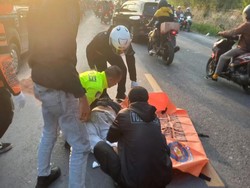 Pemotor Tewas Diseruduk Truk Tangki di Padalarang