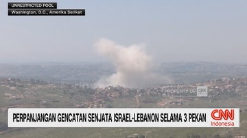 VIDEO: Perpanjangan Gencatan Senjata Israel-Lebanon Selama 3 Pekan