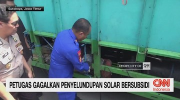 VIDEO: Petugas Gagalkan Penyelundupan Solar Bersubsidi