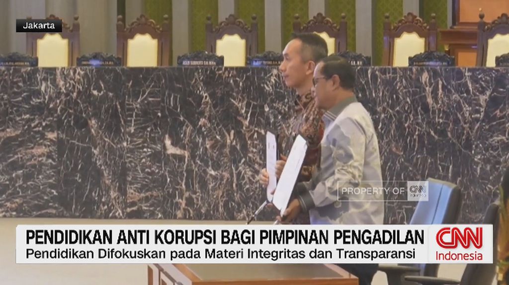 VIDOE: 200 Pemimpin Pengadilan Ikut "Sekolah" Antikorupsi dari KPK!