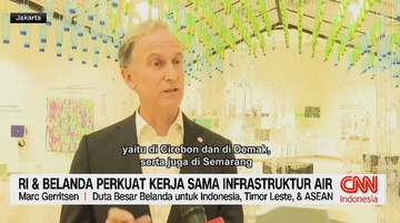 VIDEO: RI dan Belanda Perkuat Kerja Sama Infrastruktur Air