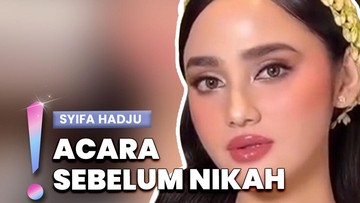 Video: Bikin Haru! Syifa Hadju Digendong oleh Ayah Sambung di Prosesi Siraman