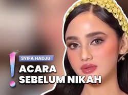 Video: Bikin Haru! Syifa Hadju Digendong oleh Ayah Sambung di Prosesi Siraman