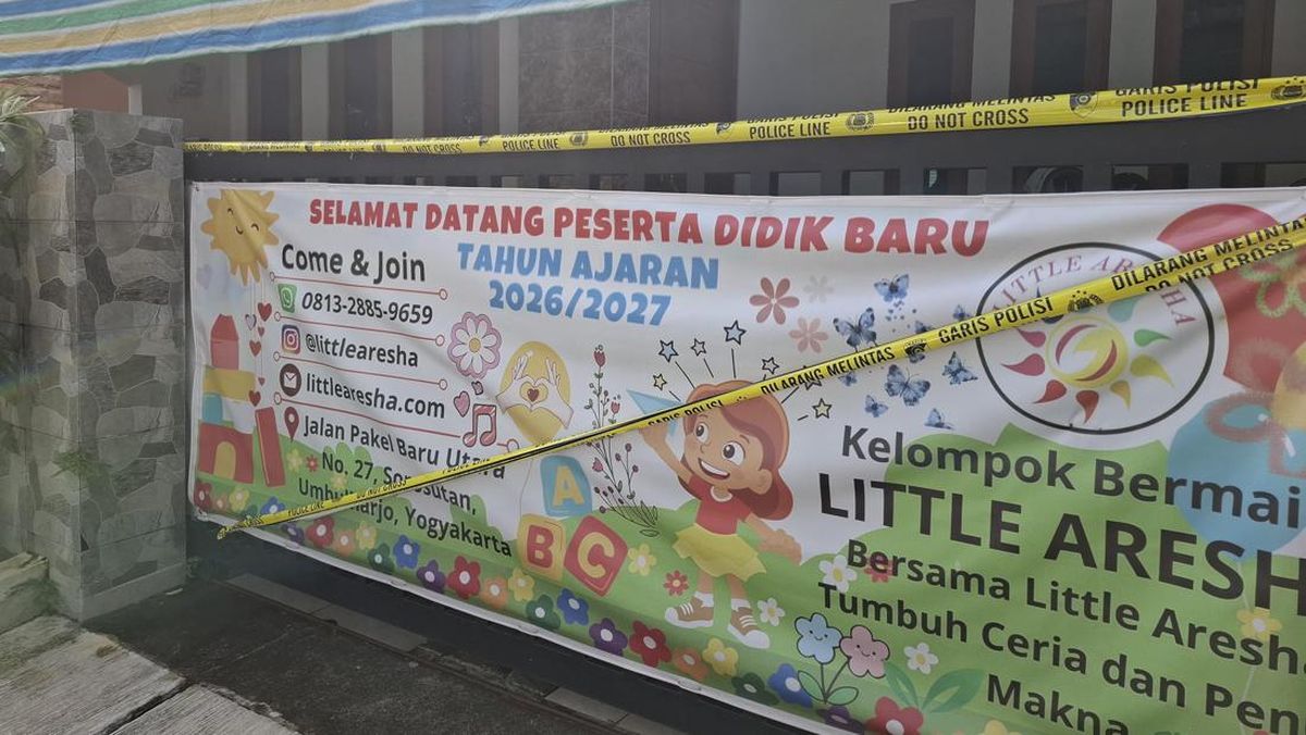 Daycare di Yogyakarta Digerebek Polisi Buntut Dugaan Aniaya Anak