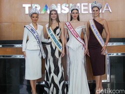 4 Ratu Kecantikan Dunia Terpukau Pesona Indonesia, dari Kebaya hingga Lemper