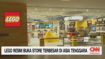 VIDEO: Terbesar di Asia Tenggara! LEGO Buka Store Raksasa di Indonesia