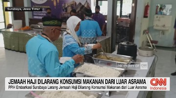 VIDEO: Jemaah Haji Dilarang Konsumsi Makanan Dari Luar Asrama