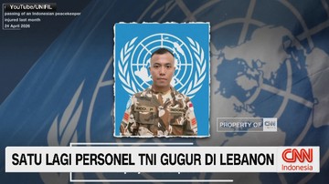 VIDEO: Bertambah Lagi! Prajurit TNI Gugur dalam Misi PBB di Lebanon
