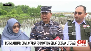 VIDEO: Peringati Hari Bumi, CT Arsa Foundation Gelar Gebrak Literasi