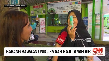 VIDEO : Barang Bawaan Unik Jemaah Haji Tanah Air