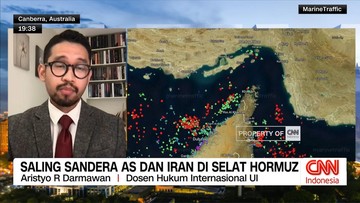 VIDEO: Saling Sandera AS dan Iran di Selat Hormuz