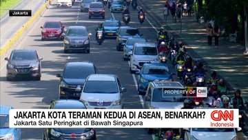 VIDEO: Jakarta Kota Teraman Kedua di ASEAN, Benarkah?