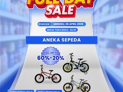 Cuma di Transmart Full Day Sale Aneka Sepeda Diobral Sejutaan