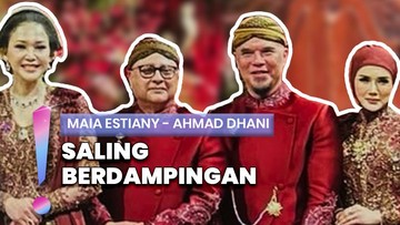 Video: Maia-Ahmad Dhani Bawa Pasangan saat Dampingi El Rumi di Pelaminan 