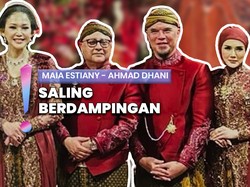Video: Maia-Ahmad Dhani Bawa Pasangan saat Dampingi El Rumi di Pelaminan