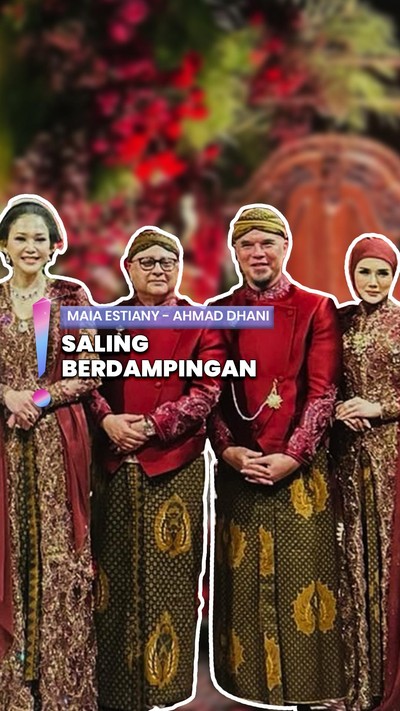 Video: Maia-Ahmad Dhani Bawa Pasangan saat Dampingi El Rumi di Pelaminan